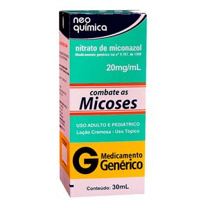 Nitrato de Miconazol 20mg/ml Genérico Neo Química Loção 30ml
