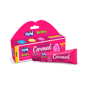 Hidratante Labial Carmed Fini Beijos com Cor Efeito Gloss 10g
