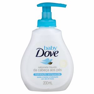Sabonete Líquido Dove Baby Hidratação Enriquecida 200ml