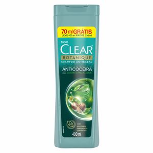 Shampoo Clear Anticoceira Leve + Pague - 400ml