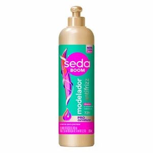 Creme para Pentear Seda Boom Pro Curvatura Modelador Antifrizz 350ml