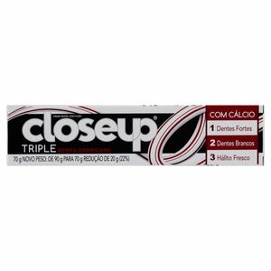 Creme Dental Close Up Triple Menta Americana 70g