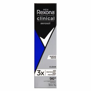 Desodorante Aerossol Rexona Clinical Clean Masculino 91G