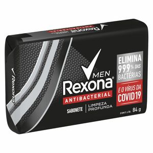 Sabonete Rexona em Barra Antibacterial Men Limpeza Profunda 84g