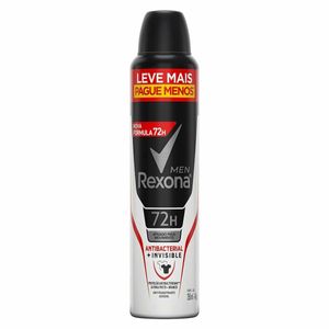 Desodorante Aerossol Rexona Men Ap Antitranspirante Invisible 250ml