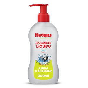 Sabonete Líquido Huggies Turma da Mônica Infantil Camomila 200ml
