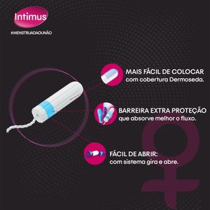 Absorvente Interno Intimus Super 8 Unidades