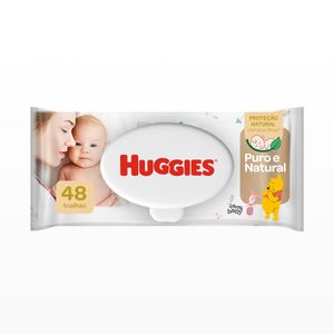 Toalhas Umedecidas Huggies Primeiros 100 Dias 48 Unidades