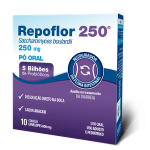 Repoflor 250mg 10 Sachês