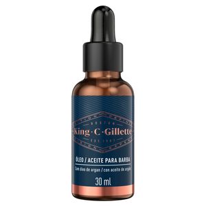 Óleo para Barba King C Gillette 30ml