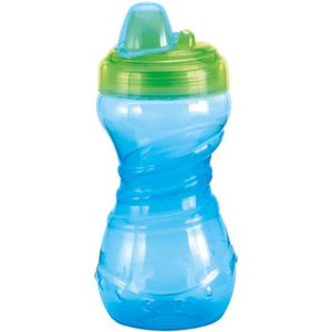 Copo de Treinamento Kuka Fun Antivazamento Azul 330ml