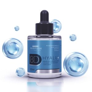 Sérum Facial Profuse 8D Hyalu+ com Conta Gotas 30ml