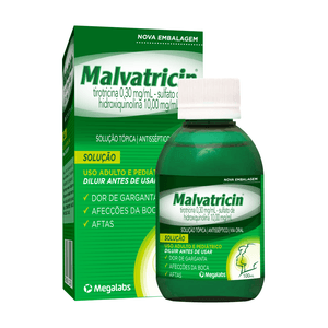 Solução Tópica Malvatricin 100ml