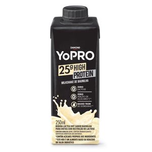 Bebida Láctea Yopro Milk de Baunilha 250ml