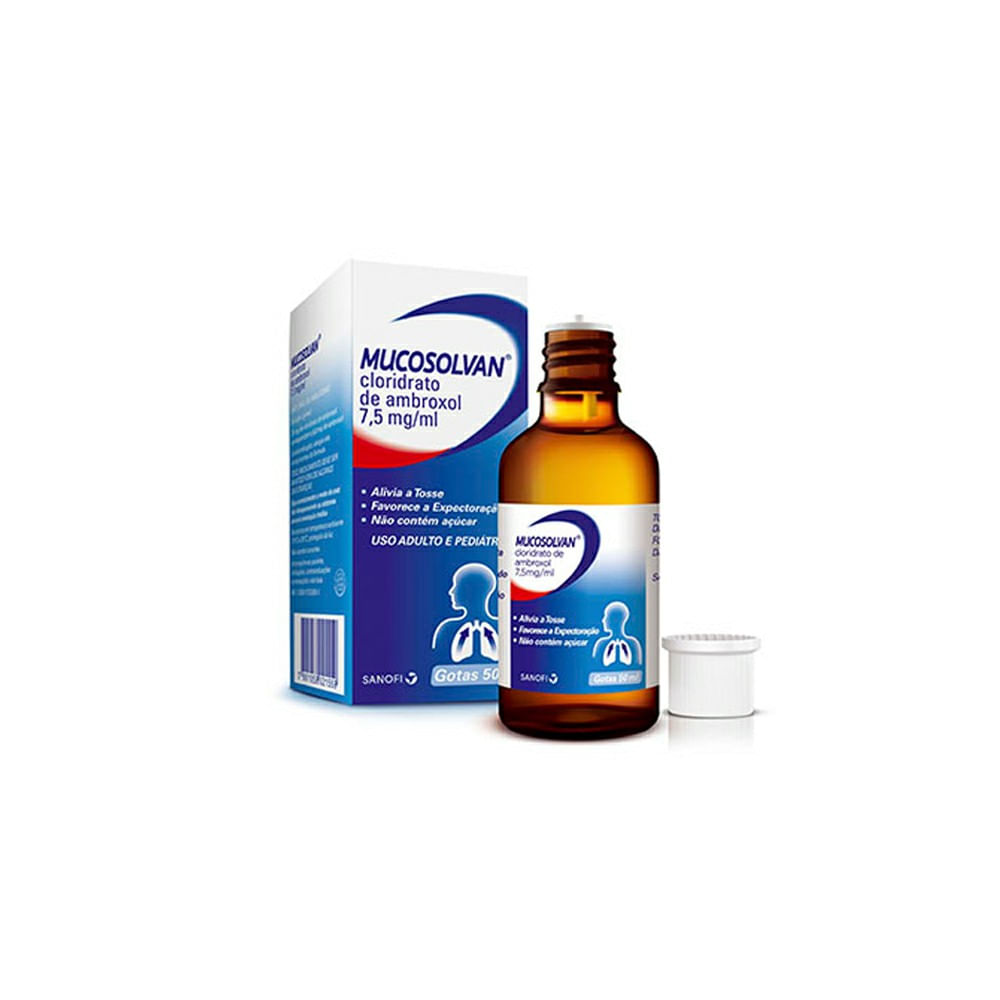 Mucosolvan 15mg/5ml Xarope Com 120ml Pediátrico