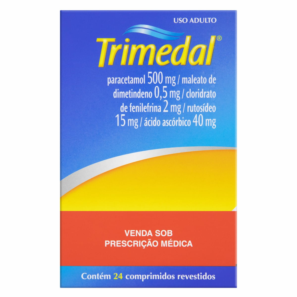 Trimedal 24 Comprimidos Drogaria Globo