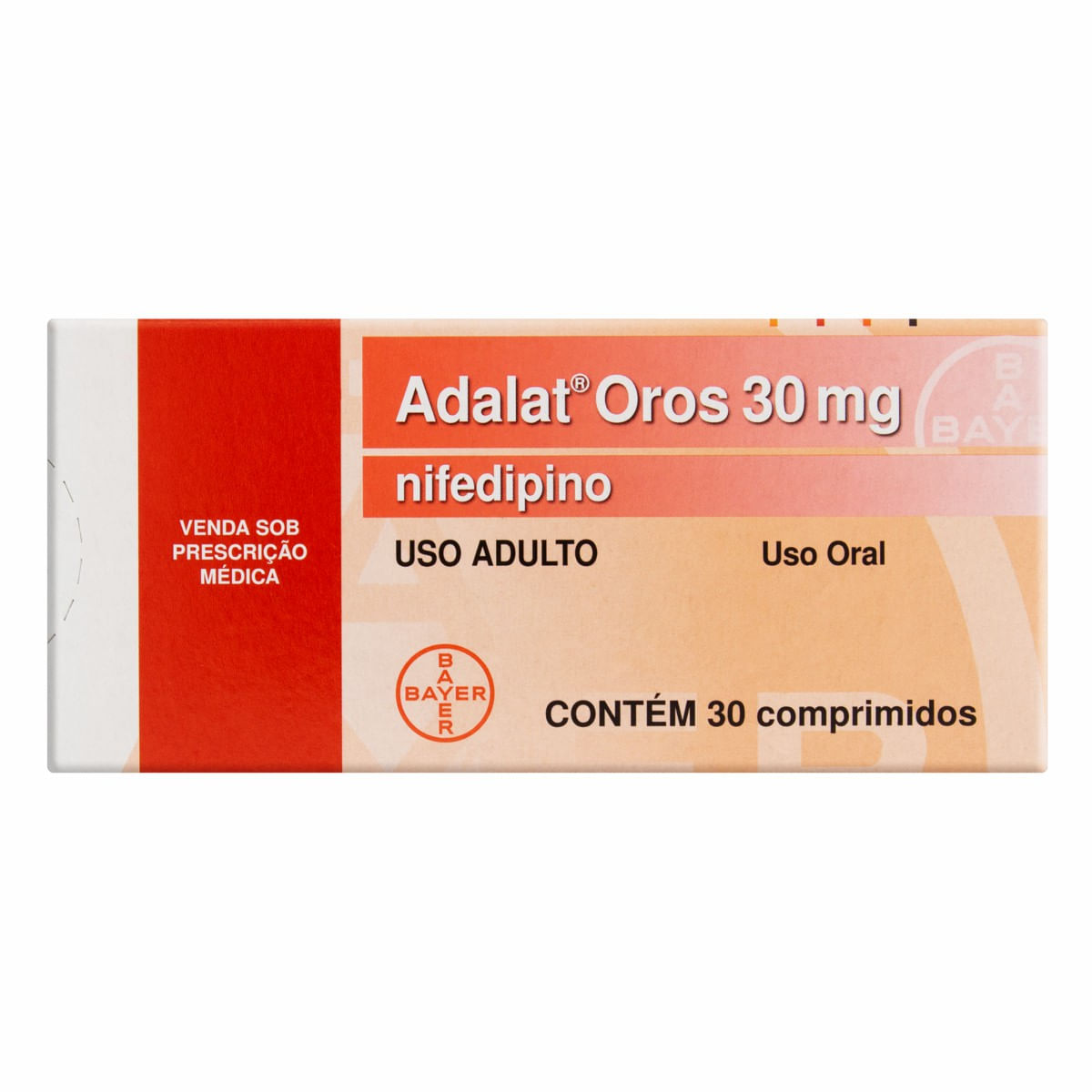 Adalat Oros 30 mg 30 Comprimidos Drogaria Globo