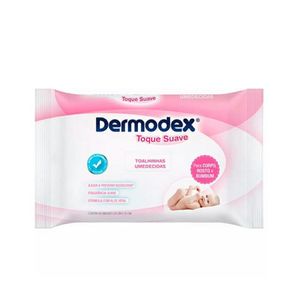Lenço Umedecido Dermodex Toque Suave 48 Unidades