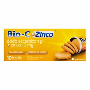 Bio-C + Zinco (1g+10mg) 10 Comprimidos Efervescentes