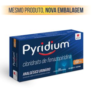 Pyridium 100mg 25 Drágeas