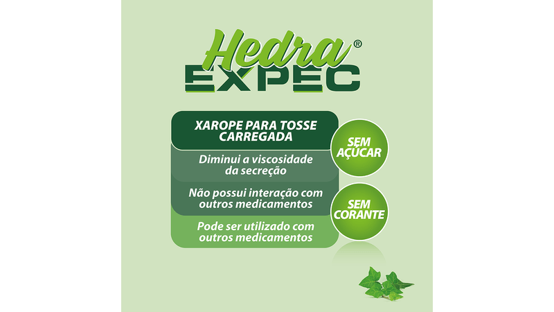 Expec Xarope 120ml  Drogaria Globo - Drogaria Globo