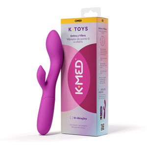 Vibrador K-toys Entra y Vibra Ponto G e Clitóris 1 Unidade