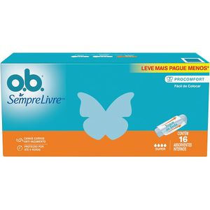 Absorvente Interno O.B Super Procomfort 16 Unidades