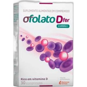 Ofolato D Fer 2.000UI 30 Comprimidos