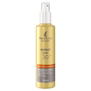 Protetor Solar Bronzeador Episol Gold Fps 30 200ml