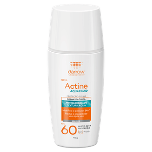 Protetor Solar Facial Actine Aquafluid Fps 60 40g