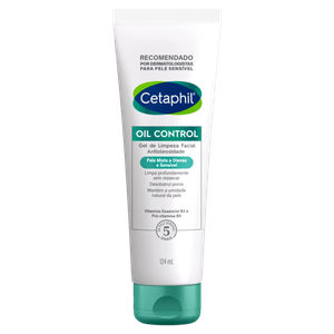 Gel de Limpeza Facial Antioleosidade Cetaphil Oil Control 124ml