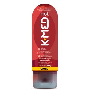 Gel Lubrificante Íntimo K-Med Hot 50g