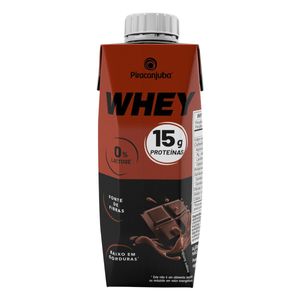 Bebida Láctea Pirancajuba Whey Zero Lactose Chocolate 250ml