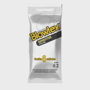 Preservativo Blowtex Sensitive Extra Fino 6 Unidades