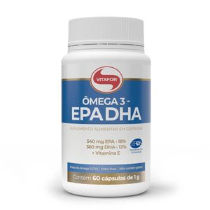 Ômega 3 Epa Dha Vitafor 1000mg 60 Cápsulas