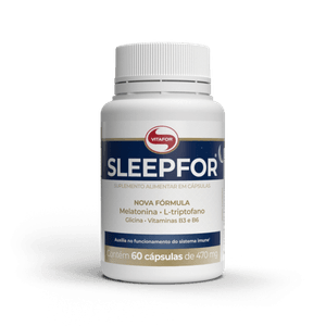 Suplemento Alimentar Sleepfor Vitafor 470mg 60 Cápsulas