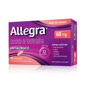 Allegra 60mg 10 Comprimidos