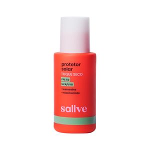 Protetor Solar Facial Sallve Toque Seco Fps 50 40g