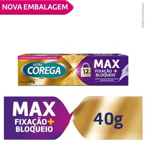 Creme Fixador de Dentadura Corega Ultra Sem Sabor 40g