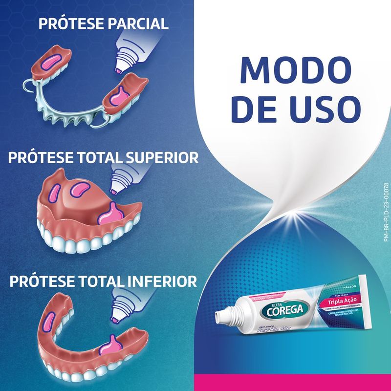 Creme-Fixador-de-Dentadura-Corega-Ultra-Sem-Sabor-85g