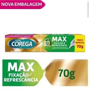 Creme Fixador Dentadura Ultra Corega Menta 68G