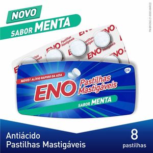 Eno Pastilhas Mastigáveis Menta 8 comprimidos