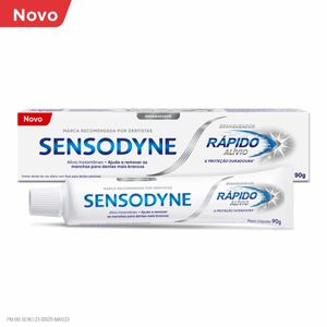 Pasta de Dente Sensodyne Rápido Alívio Branqueador 90g