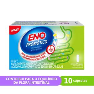 Eno Probiótico 10 Cápsulas