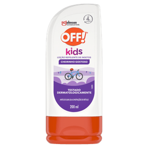 Repelente Off! Kids Cheirinho Gostoso Loção 200ml