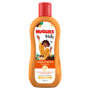 Shampoo Huggies Kids Cachinhos Poderosos 360ml
