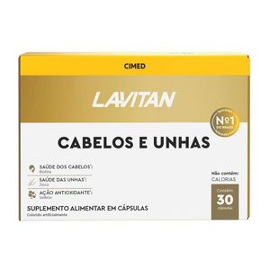 Lavitan Hair Com 30 comprimidos