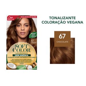 Tintura Soft Color sem Amônia Instintos Naturais Cor Chocolate 67
