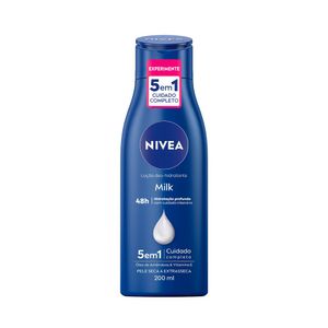 Loção Hidratante Nivea Body Milk para Pele Extrasseca 200ml