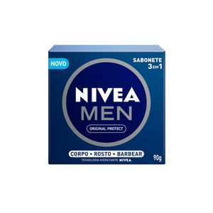 Sabonete em Barra Nivea 3 Em 1 Original Protect 90G